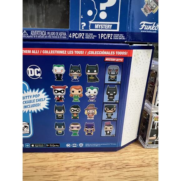 COMPLETE MULTIPACK BITTY SET Batman TV Show W/ ALL 4 RARE & HYPER MYSTERY CHASES - Picture 3 of 3